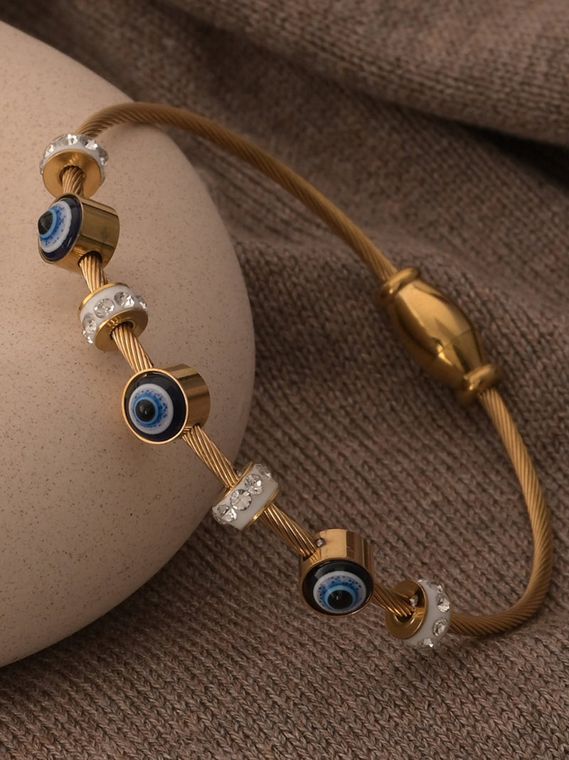 Mania Anti Tarnish Evil Eye Bracelet