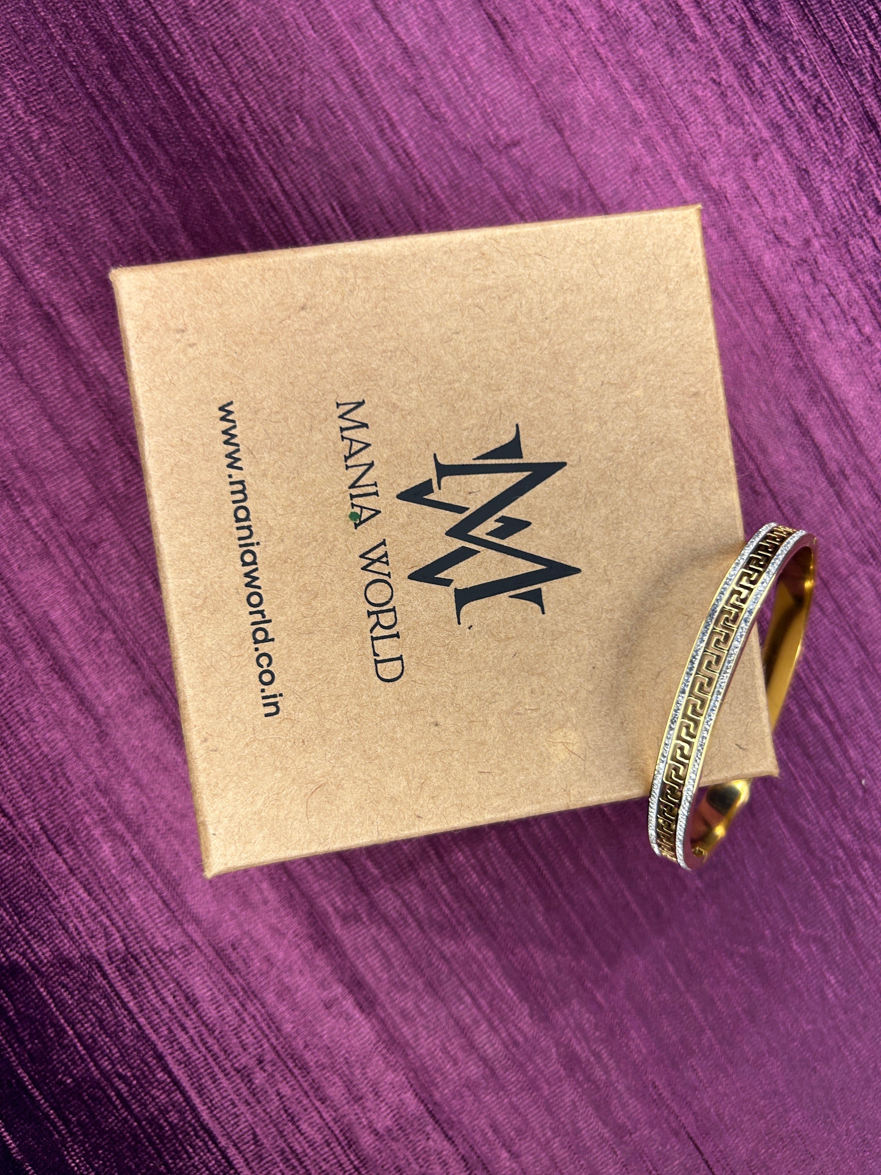 Greek Key Design Bracelet