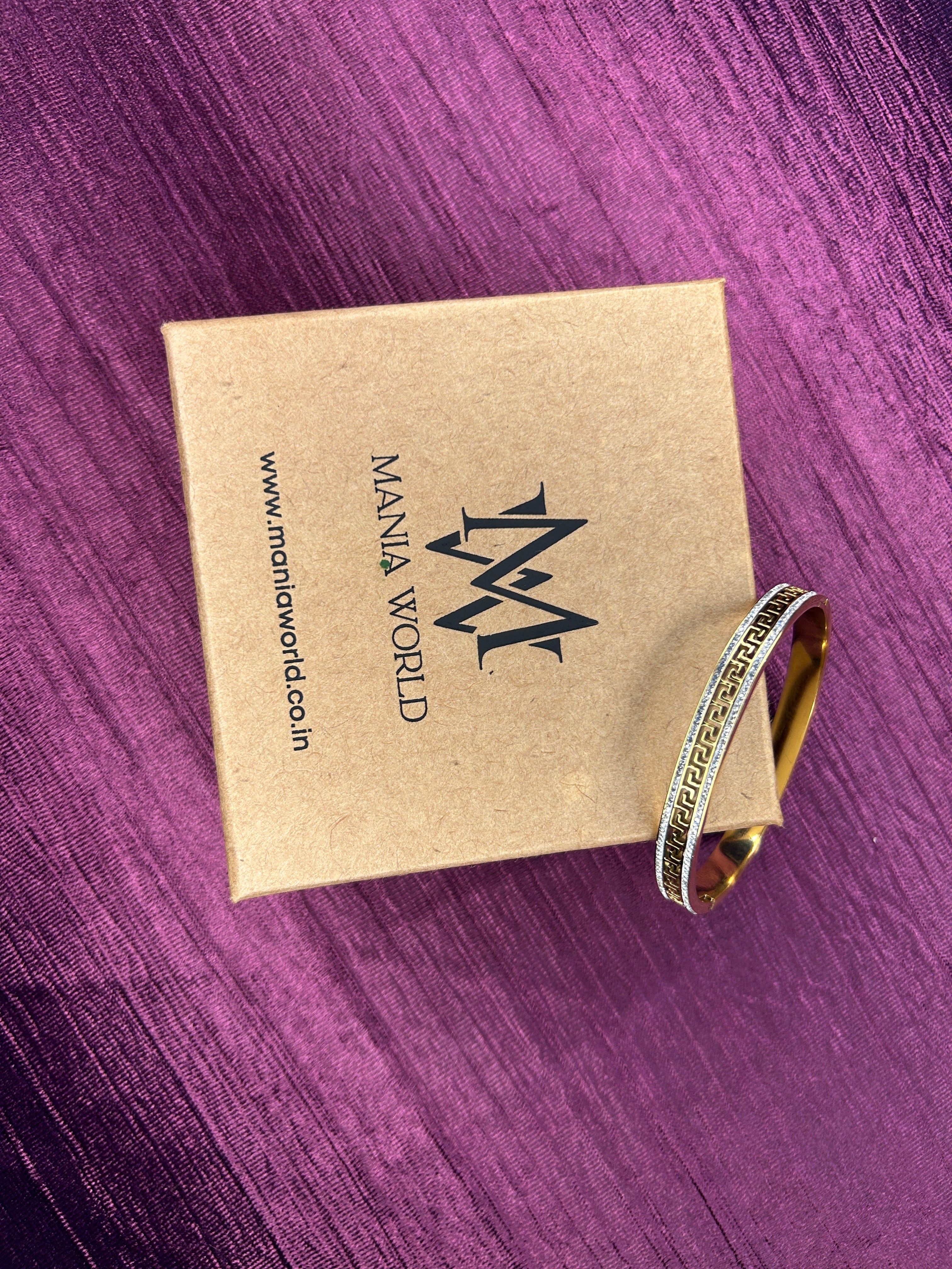 Greek Key Design Bracelet