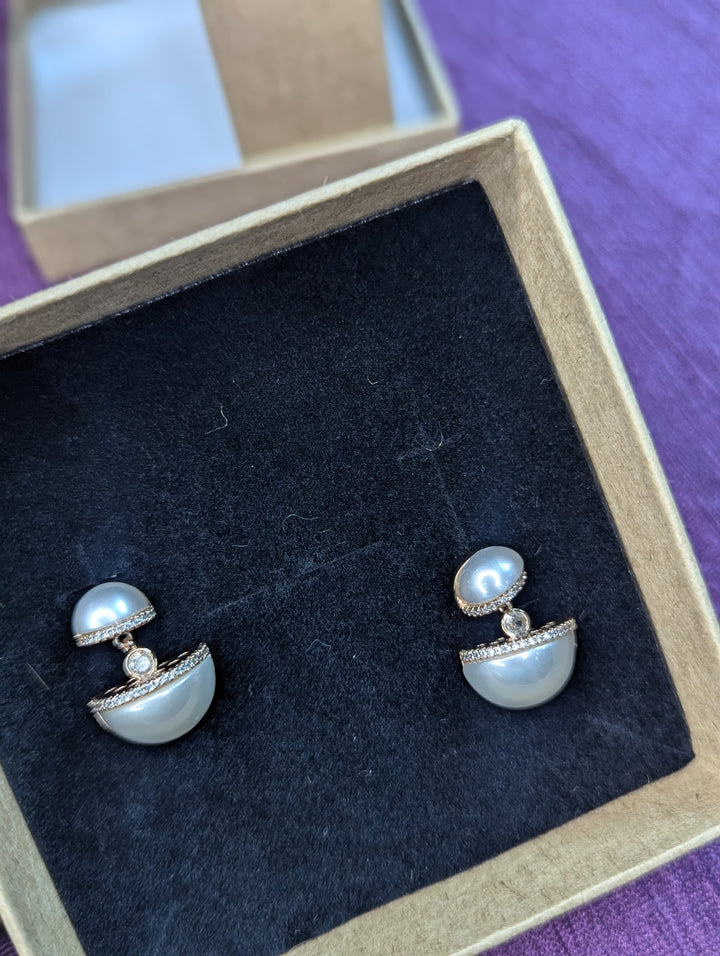 Mania Anti Tarnish Pearl Earring