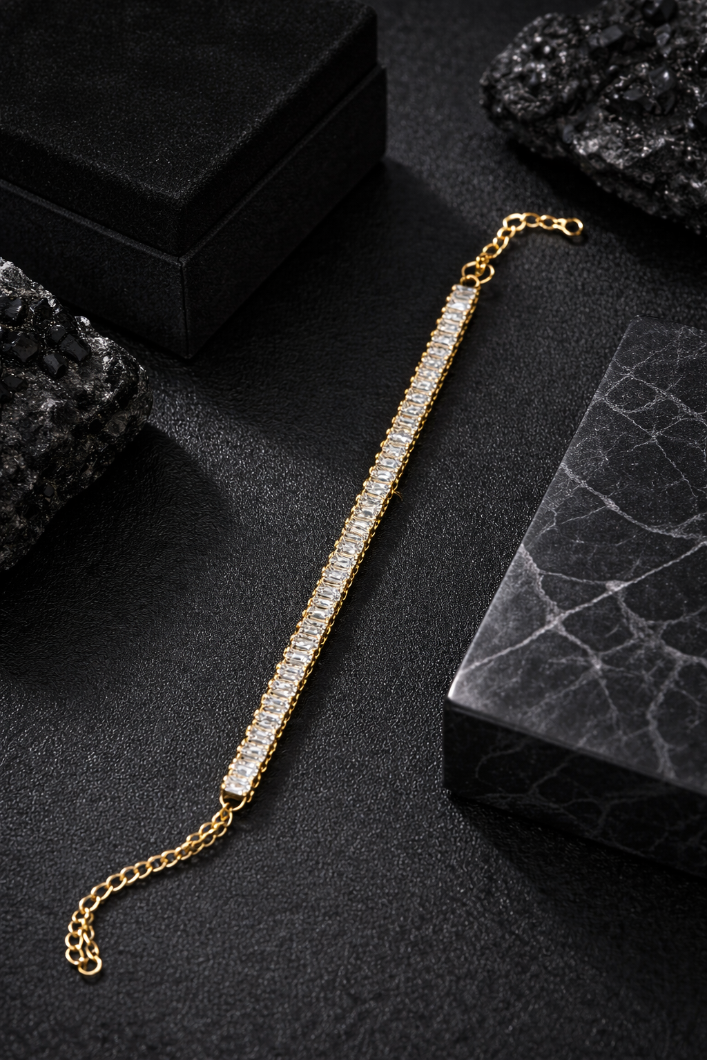 Premium White Stone Bracelet