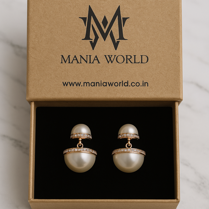 Mania Anti Tarnish Pearl Earring