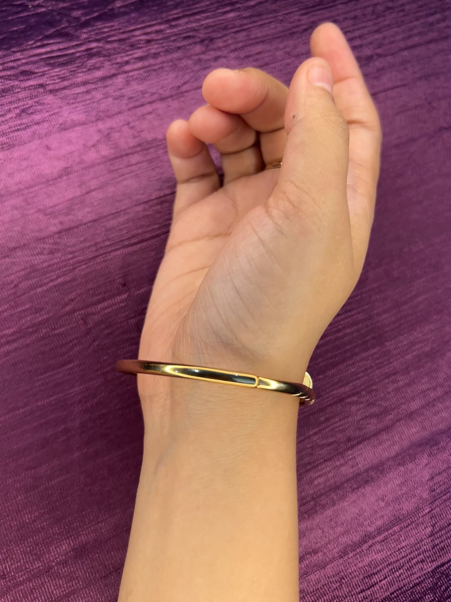AD Nail Bracelet with Ring